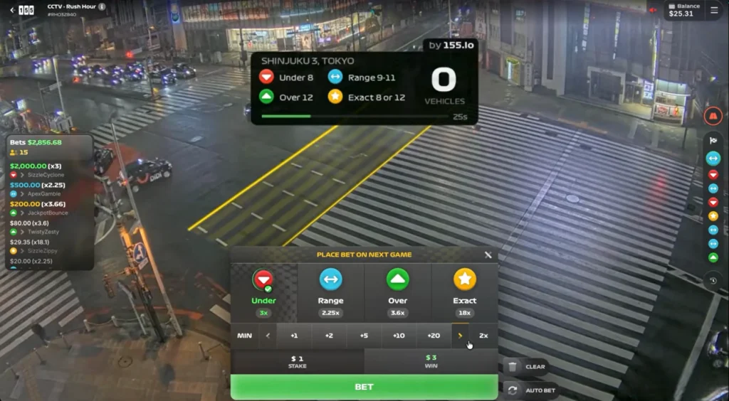 Traffic Camera Game Demo Spill